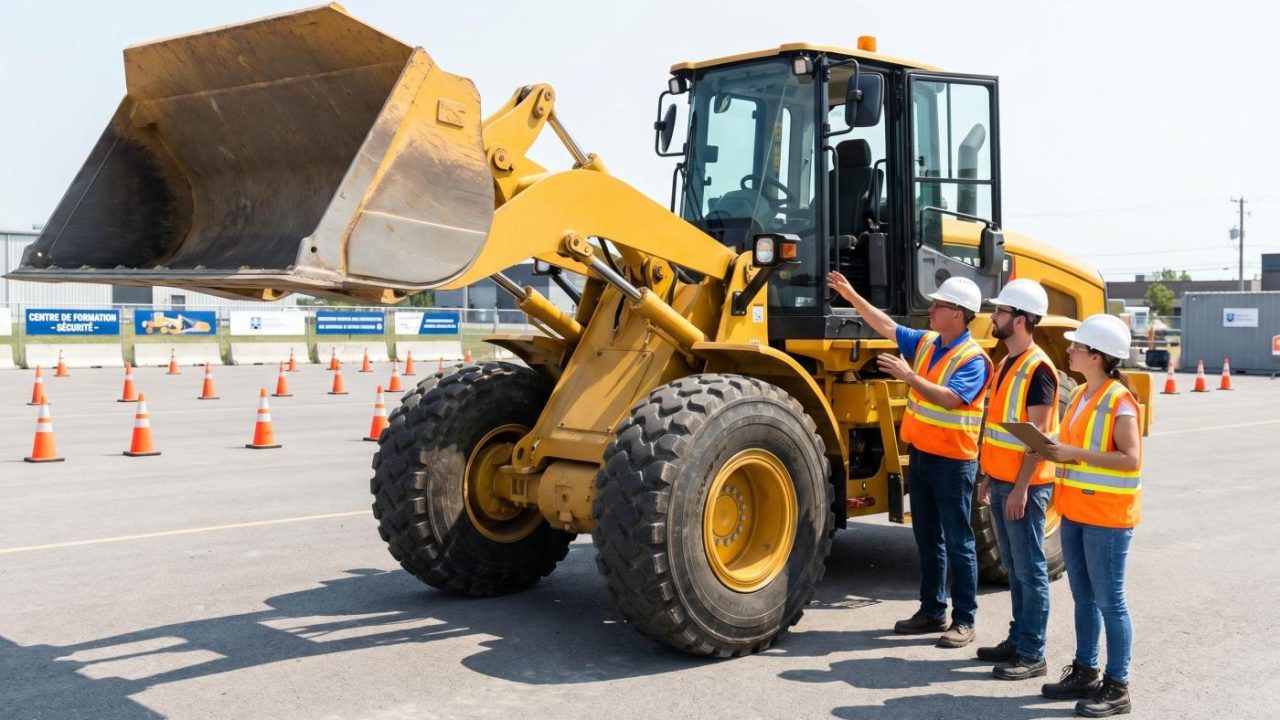 Caces® r482 catégorie c1 (ex r372m caces 4) : formation et certification pour la conduite de chargeuses sur pneus